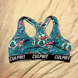 Sports bra by culprit underwear